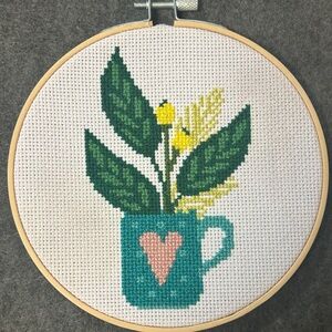 Leaf Bouquet Cross Stitch
